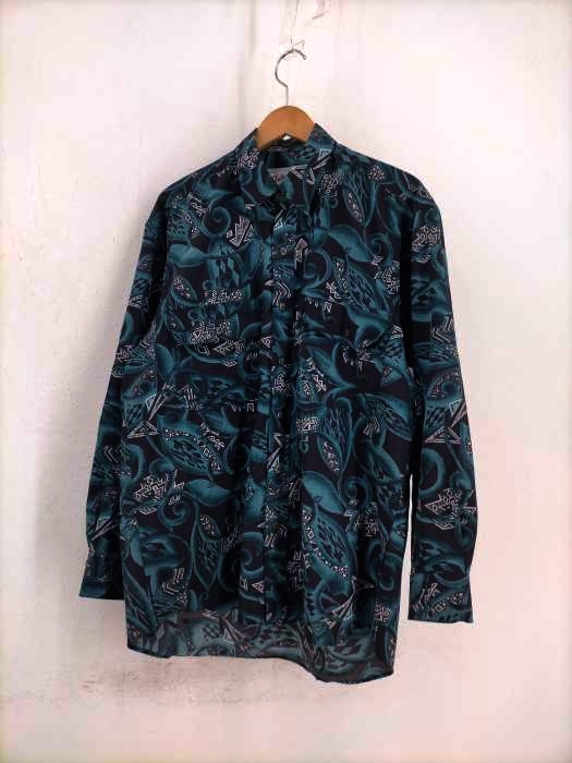 USED古着（ユーズドフルギ） 総柄ボタンシャツ メンズ トップス