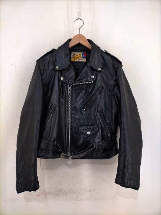 Perfecto by Schott（ショット） 80～90年代 USA製 バイカータグ後期 ダブルライダースジャケット メンズ アウター