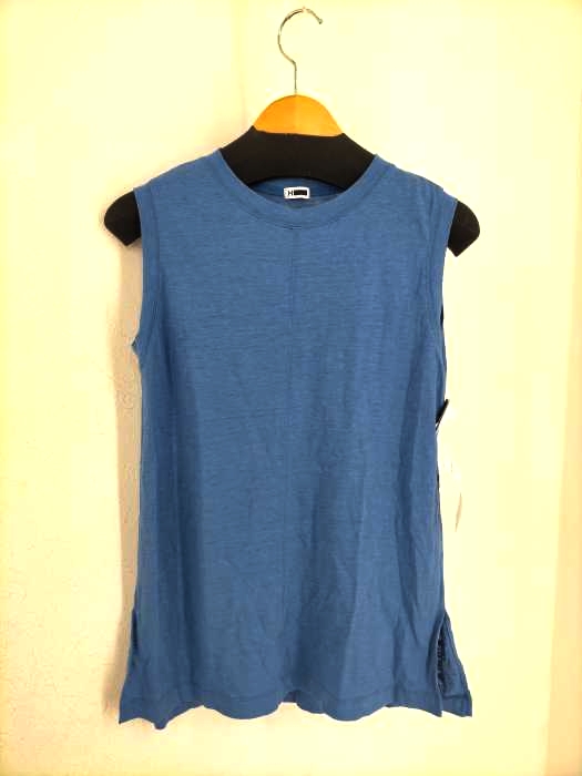 H BEAUTY&YOUTH UNITED ARROWS(エイチビューティーアンドユースユナイテッドアローズ) HW LI NSL リネン混タンクトップ レディース トップス