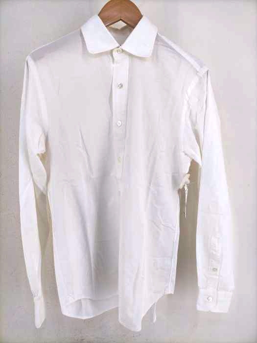 TOMORROWLAND（トゥモローランド） 19SS コットンサーマル 丸襟ボタンシャツ メンズ トップス