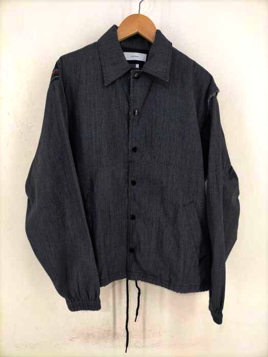 FACETASM（ファセッタズム） 19SS CUT O FF DENIM CHECK COACH JACKET