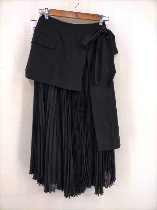 FRAY I.D（フレイアイディー） 20AW ラッププリーツスカート レディース スカート