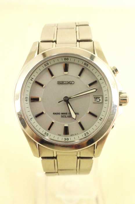 SEIKO　メンズ　腕時計　RADIO WAVE CONTROL SOLAR SEIKO メンズ 腕時計 RADIO WAVE CONTROL SOLAR - メルカリ