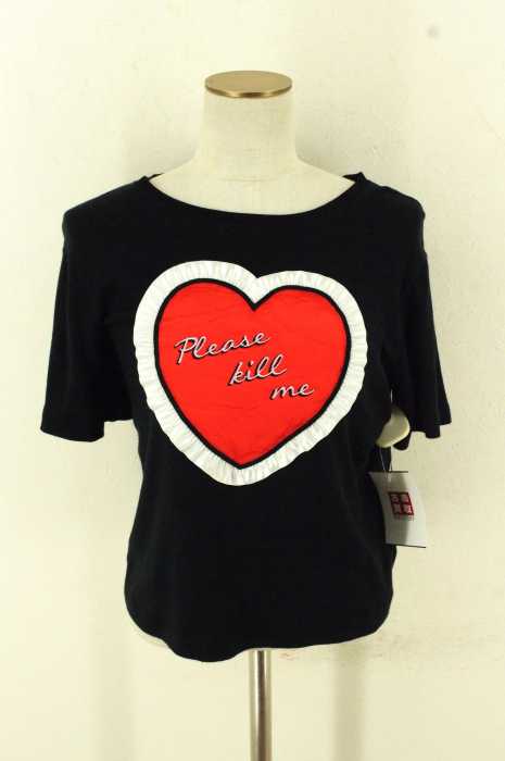 G.V.G.V. （ジーヴィジーヴィ） ハートワッペンTシャツ レディース トップス
