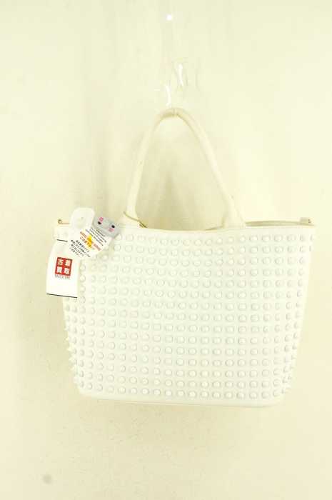 Diavel ディアベル スタッズ付き キャンバスハンドバッグ メンズ バッグ ブランド古着買取販売バズストア