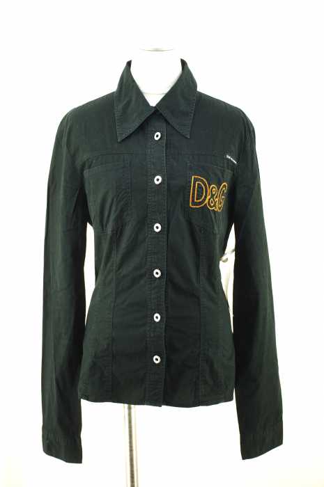 D&G (ディーアンドジー) ロゴステッチシャツ レディース トップス
