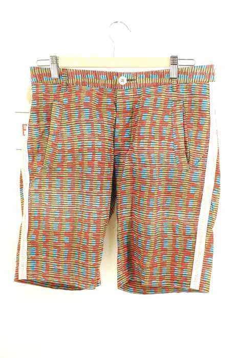Folk （フォーク） 総柄ショートパンツ メンズ パンツ