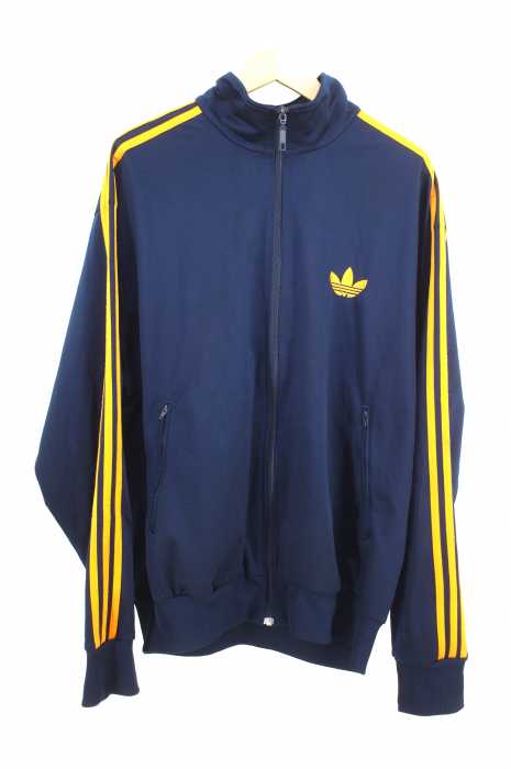 adidas （アディダス） トレフォイルロゴ刺繍トラックトップ 3STRIPES メンズ トップス