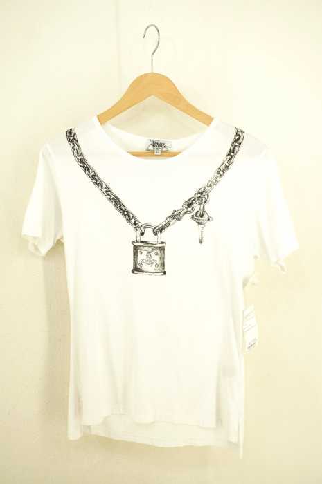 Vivienne Westwood MAN（ヴィヴィアンウエストウッドマン） ネックレス転写プリントクルーネックTee メンズ トップス