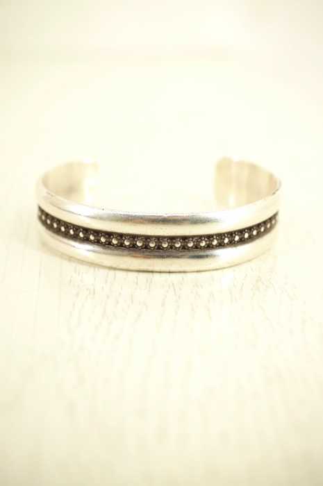 USED古着  （ユーズドフルギ） STERLING シルバーバングル ナバホ インディアンジュエリー メンズ アクセサリー