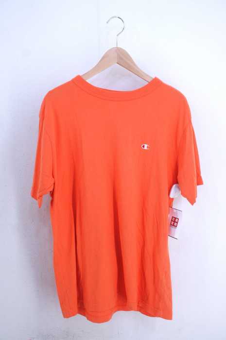 Champion (チャンピオン) 胸刺繍クルーネックTee メンズ トップス