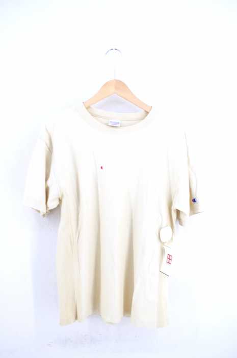 Champion （チャンピオン） 19SS REVERSE WEAVE ロゴ刺繍 クルーネックTee レディース トップス