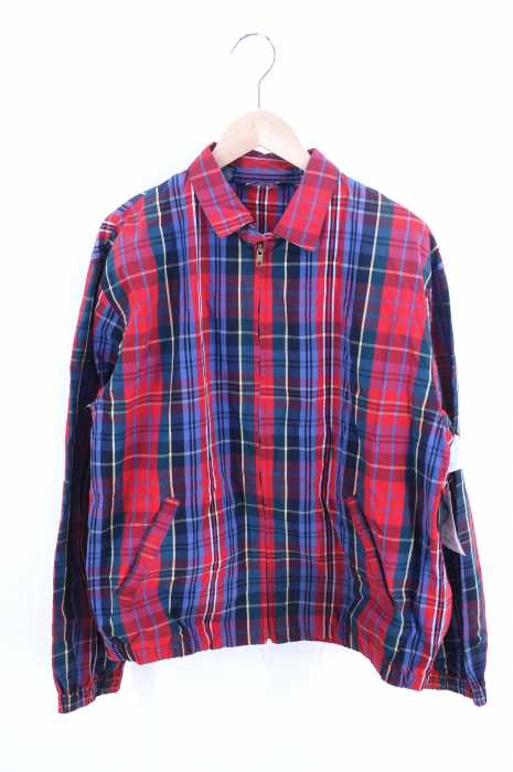 Polo by RALPH LAUREN (ポロバイラルフローレン) USA製チェック柄スウィングトップ メンズ アウター