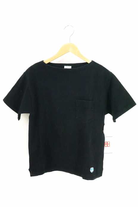 ORCIVAL（オーチバル） ポケット付き半袖バスクシャツ レディース トップス