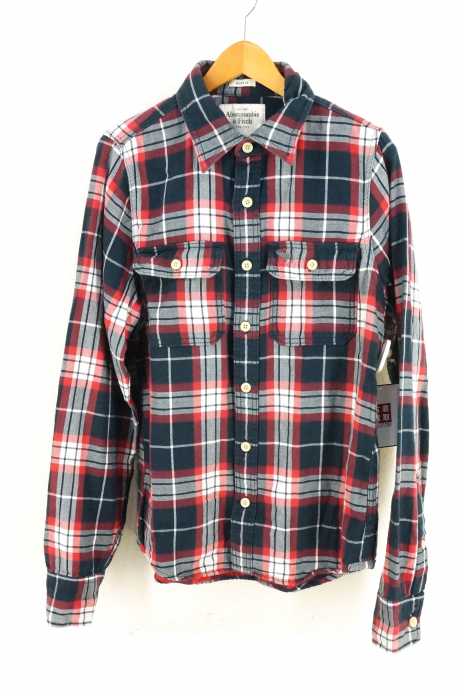 Abercrombie & Fitch（アバクロンビーアンドフィッチ） チェック柄ワークシャツ メンズ トップス