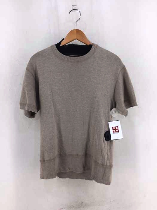 belafonte（ベラフォンテ） クルーネック半袖ニット メンズ トップス