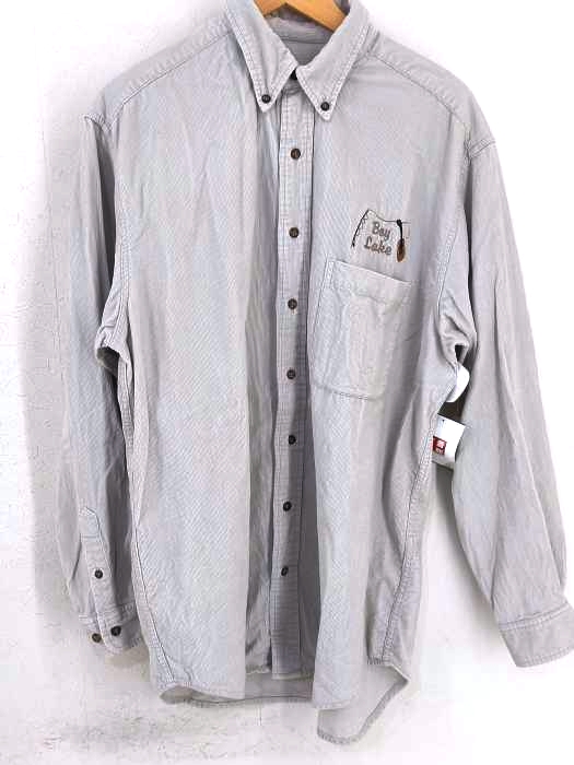 Eddie Bauer（エディーバウアー） 90s コーデュロイボタンダウンシャツ メンズ トップス