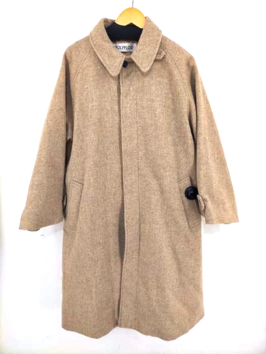 POLYPLOID（ポリプロイド） 18AW TYPE C ウールステンカラーコート メンズ アウター