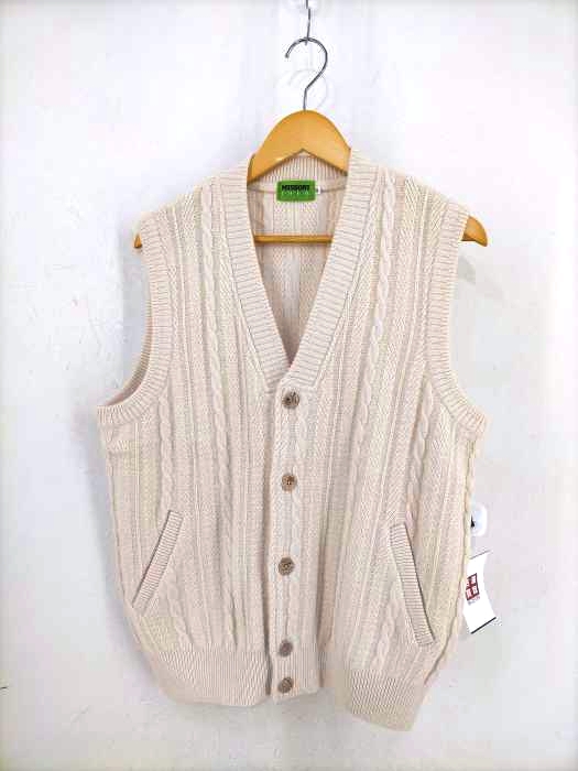 MISSONI CLUB(ミッソーニクラブ) ケーブルニットベスト メンズ トップス