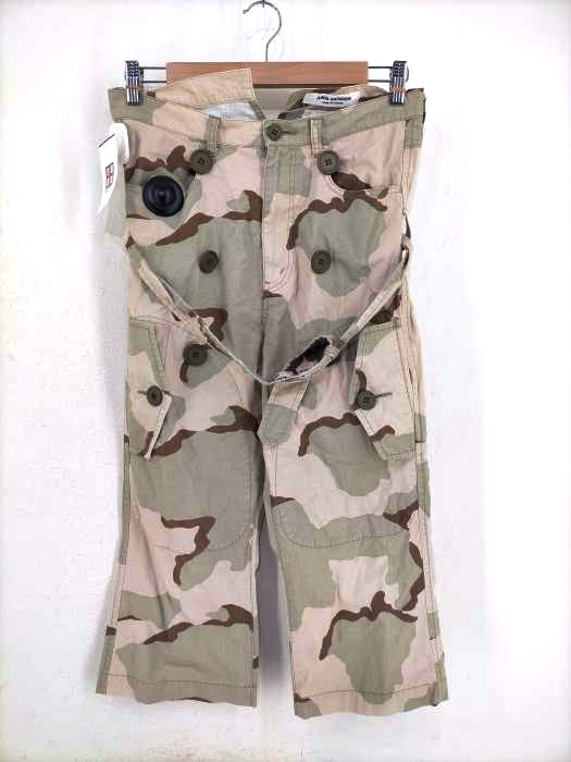 JUNYA WATANABE COMME des GARCONS（ジュンヤワタナベコムデギャルソン） AD2005  06SS カモ柄ベルトデザインサルエルパンツ レディース パンツ