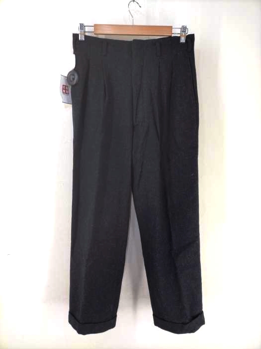 USED古着(ユーズドフルギ) ROBERT HALL 60S ウール2タックスラックス RAPID両爪ジッパー メンズ パンツ