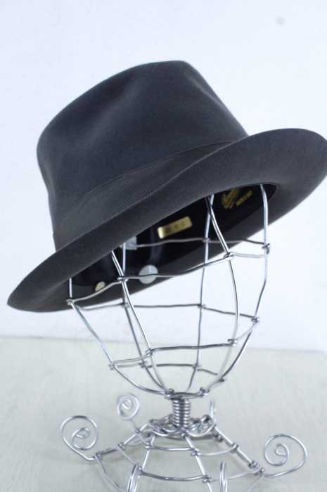 Borsalino（ボルサリーノ） リボン付中折れフェルトハット レディース 帽子