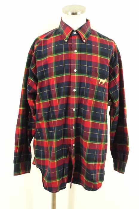 RALPH LAUREN （ラルフローレン） チェック柄ロゴワッペンボタンシャツ メンズ トップス