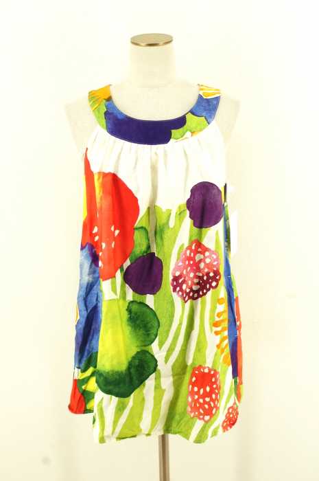 marimekko （マリメッコ） ノースリーブ総柄ワンピース レディース ワンピース