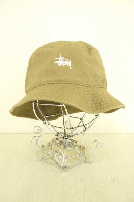 STUSSY （ステューシー） ロゴプリントバケットハット メンズ 帽子