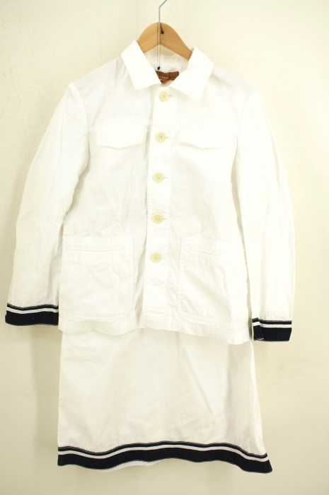 tricot COMME des GARCONS （トリココムデギャルソン） マリンルックセットアップ　コットンジャケットスカート レディース セットアップ