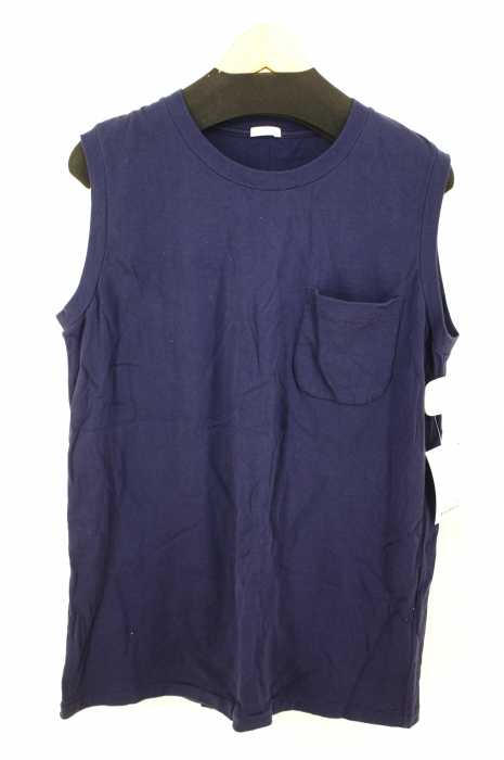 COMOLI （コモリ） ノースリーブポケットTシャツ メンズ トップス
