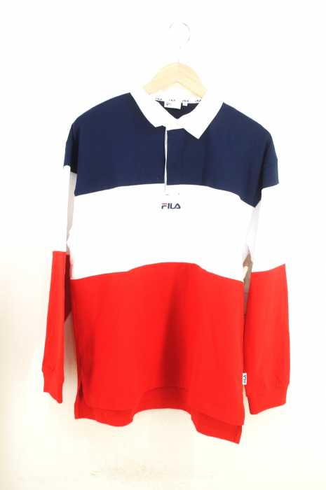 FILA （フィラ） テールカットラガーシャツ メンズ トップス