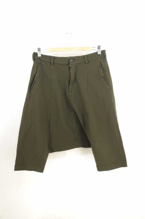 COMME des GARCONS COMME des GARCONS(コムデギャルソンコムデギャルソン) AD2009 10SS 製品染め ポリ縮加工 ショートサルエルパンツ レディース パンツ