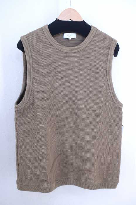 B:MING LIFE STORE by BEAMS （ビーミングライフストアバイビームス） 18AW ビッグ カノコ クルーネック ベスト メンズ トップス