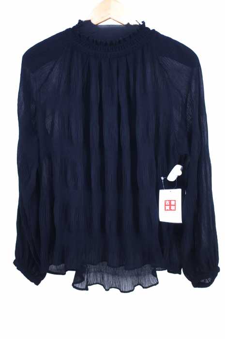 SENCE OF PLACE（センスオブプレイス） 19SS シャーリングプリーツブラウス レディース トップス
