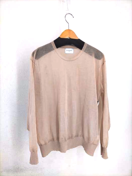 UNITED ARROWS（ユナイテッドアローズ） シアー クルーネック ニット レディース トップス