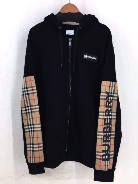 BURBERRY（バーバリー） 20AW 袖ノバチェックジップアップパーカー