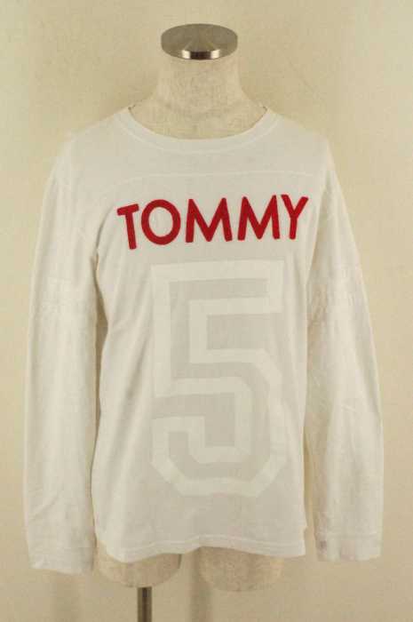 TOMMY(トミー) ロゴ刺繍ナンバリングカットソー メンズ トップス