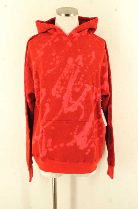 BUZZ RICKSONS × BEAMS (バズリクソンズ × ビームス) 16SS ブリーチ加工プルオーバーパーカー メンズ トップス