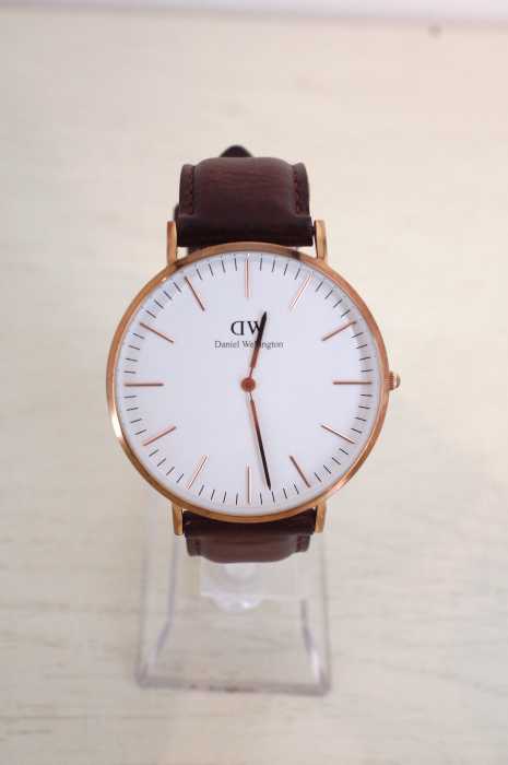Daniel Wellington (ダニエルウェリントン) レザーベルト腕時計 メンズ ファッション雑貨
