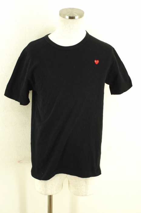 PLAY COMME des GARCONS (プレイコムデギャルソン) AD2015 フロントワッペン半袖Tシャツ メンズ トップス