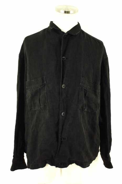Y's for men （ワイズフォーメン） リネンオープンカラーシャツ メンズ トップス