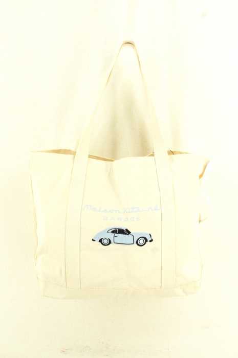 MAISON KITSUNE　メゾンキツネ （メゾンキツネ） キャンバス 刺繍 トートバッグ レディース バッグ