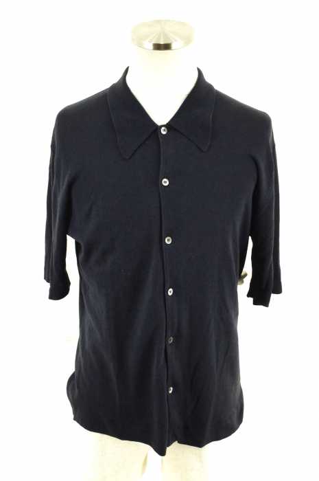 JOHN SMEDLEY (ジョンスメドレー) コットンニットシャツ メンズ トップス