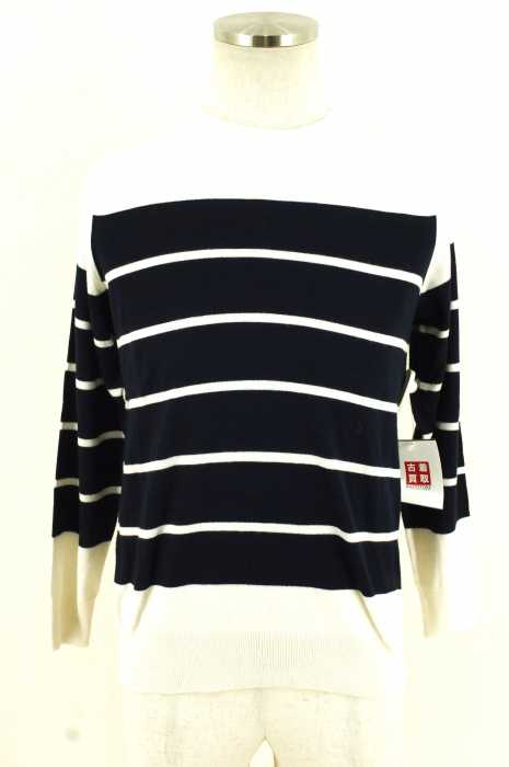 BEAUTY & YOUTH UNITED ARROWS （ビューティーアンドユースユナイテッドアローズ） ボーダークルーネックニット メンズ トップス