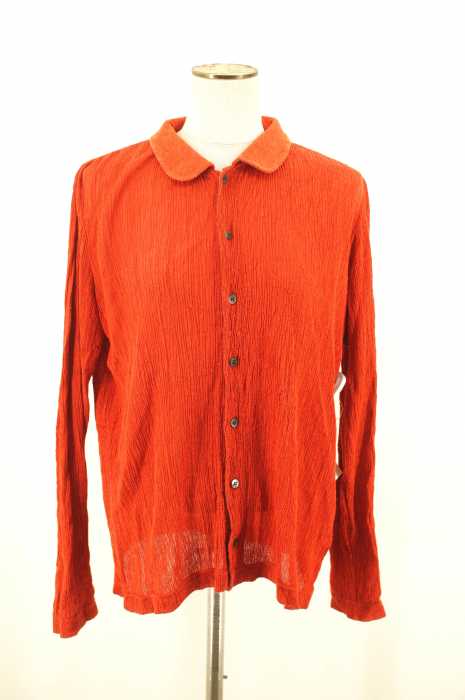 tricot COMME des GARCONS（トリココムデギャルソン） AD1998 シワ加工ラウンドカラーシャツ レディース トップス