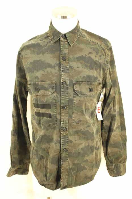 ZARA MAN （ザラマン） カモ柄シャツ メンズ トップス