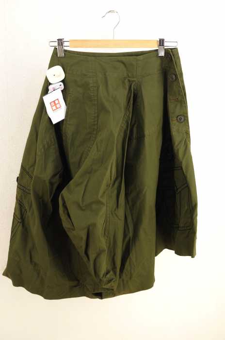 COMME des GARCONS（コムデギャルソン） AD2009 変形ミリタリースカート レディース スカート