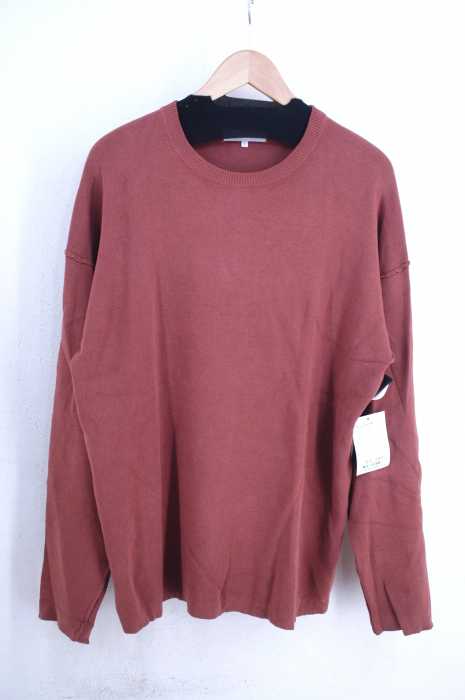 B:MING LIFE STORE by BEAMS （ビーミングライフストアバイビームス） 19SS ガーメントダイ クルーネック ニット メンズ トップス