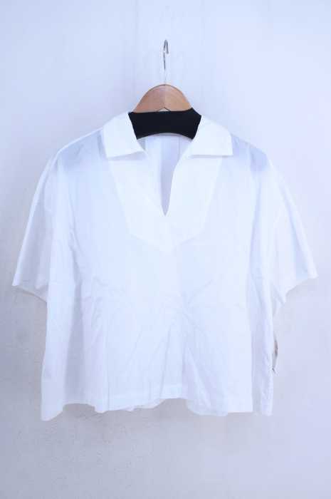 MACPHEE （マカフィー） 19SS コットンブロード ハーフスリーブシャツ レディース トップス